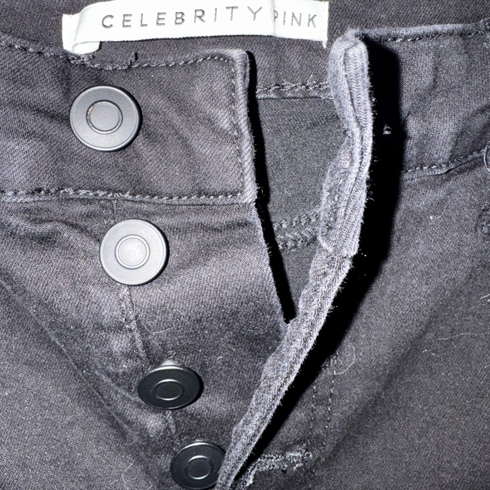 Celebrity Pink Black Skinny Jeans | Women’s 11/30 | Stretch Denim - Picture 3 of 5